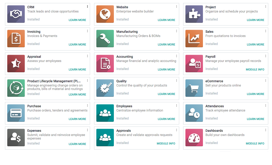 Odoo Application